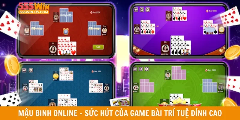 Mậu binh online - Sức hút của game bài trí tuệ đỉnh cao